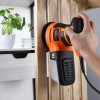 TACKLIFE 5-Inch Random Orbital Sander 3.0A w/ 12Pcs Sandpapers, 6