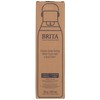 Brita Stainless Steel Water Filter Bottle, 20 Ounce, Carbon, 1