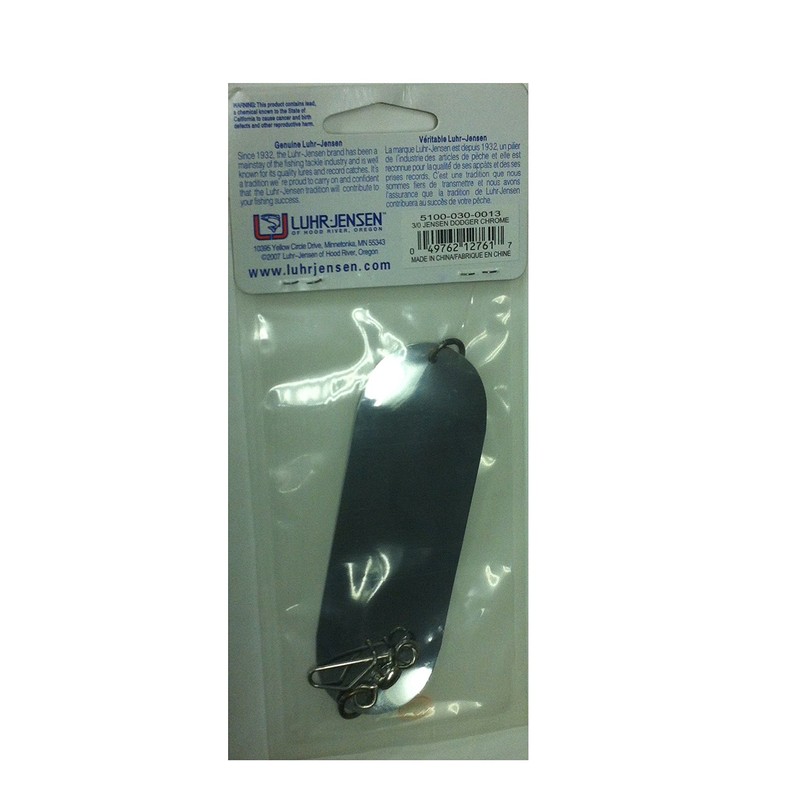 3/0 Jensen Dodger Chrome