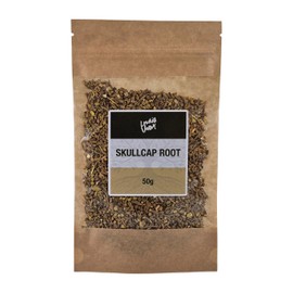 Lowhill Valley Skullcap Root - Cut and Dried Scutellaria Baicalensis - Herbal Infusion - For Relaxation & Mental Well-Being - 100% Natural And Pure - 50g