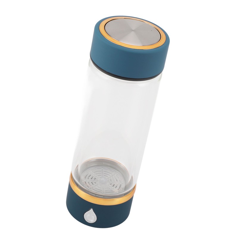 Hydrogen Water Bottle 420ml Rechargeable SPE PEM Technology Portable Hydrogen