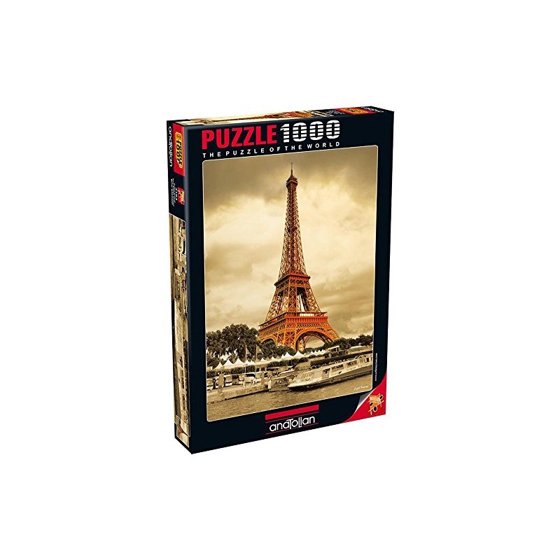 Anatolian Puzzle - Eiffel Tower, 1000 Piece Jigsaw Puzzle, #3193