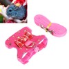 Hamster Harness, Adjustable Walking Vest Set Leash Walking Harness Vest
