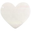 Brandsseller Heart Bath Mat, 70 x 80 cm, Taupe