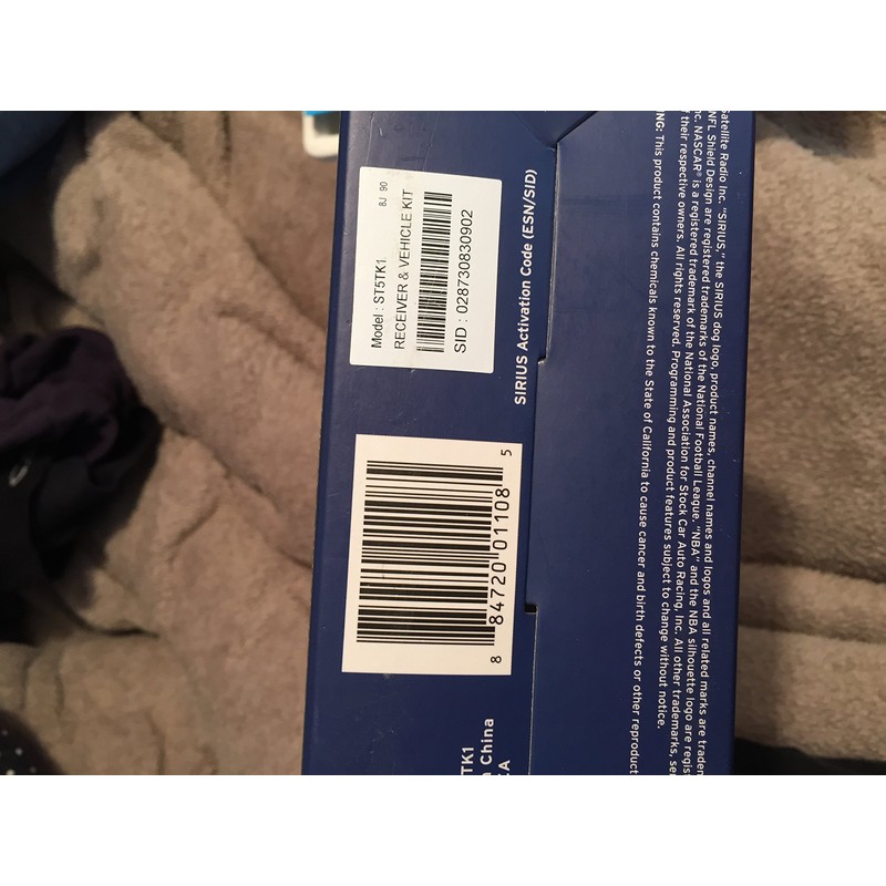 Audiovox Sirius ST5TK1R Starmate Plug and Play with Vehicle Kit