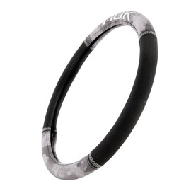 Huk, Steering Wheel Icon Grip-Universal Fit, Easy to Install for Car Truck Van SUV, Refraction Storm