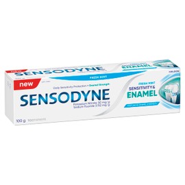 Sensodyne Toothpaste, Sensitivity & Enamel, Mint, 100g