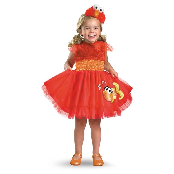 Frilly Elmo Costume - Medium (3T-4T)