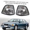 Left Right Turn Signal Light With White Lens Replacement for