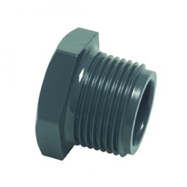 PVC Threaded Plug G 1/2 Inch