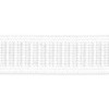 Dritz 9306W Non-Roll Elastic, White, 3/4"