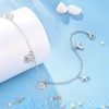BEILIN 925 Sterling Silver Seabeach Anklets for Women Teen Teens