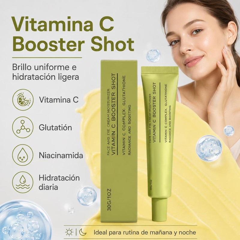 Sérum Facial Booster Shot de Vitamina C con Glutatión y