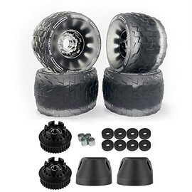 IWONDER Cloud Wheel Discovery 105mm/120mm for Exway Flex/Wave(36 Teeth) Boards Electric Skateboard Wheels and Pulley Conversion Kit