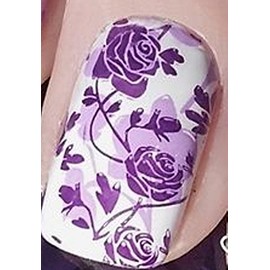 MOYRA NAIL STAMPING POLISH PURPLE & GREY (DUO SET)