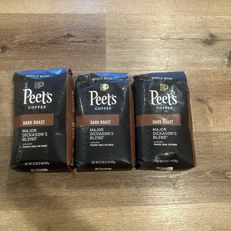 peets Peet's Major Dickason's Blend Whole Bean Coffee 6 Pounds