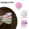 9 Pcs Pink Triangle Powder Puff Makeup Puff:Powder Puff Face