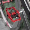 Dual Function Bicycle Pedal Flat Clipless Cleats 3 Sealed Bearings