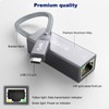 ULT-WIIQ USB C Ethernet 2.5Gb Adapter, USB C to RJ45