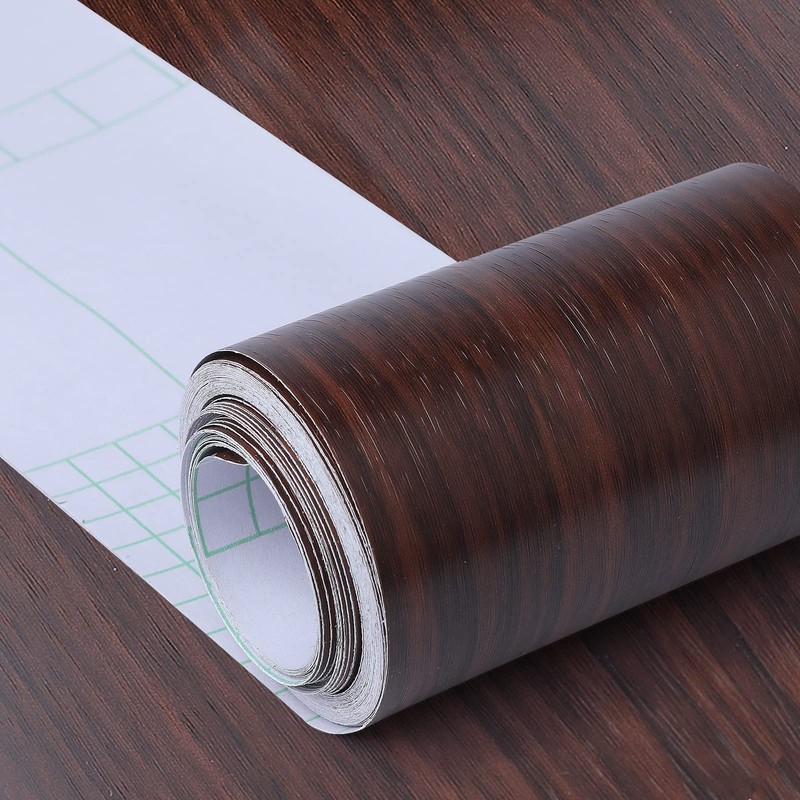 4" X33' Size Realistic Wood Grain Repair Tape, Self Adhesive
