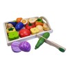 Charola De Verdura Estilo Montessori Madera Juego Didáctico