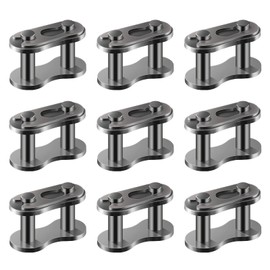 AIEX 20pcs 420 Chain Master Links Heavy Duty, Premium Alloy Chain Connector Links for 50cc 70cc 90cc 110cc 125cc Dirt Bike Quad Buggy Mini Bike Pit ATV Scooter