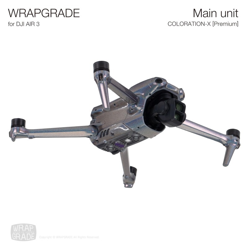 WRAPGRADE Skin Stickers Compatible with DJI Air 3 | Full