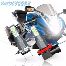 CHUSYYRAY High Power LED Headlight H7 H9 Bulbs Lights for Suzuki GSXR 600 750 2006-2019