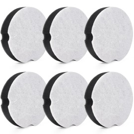6 Pack Replacement Filters for Bissell Powerforce Compact Lightweight Upright 1520 2112, Compatible with Bissell Turbo Bagless 2690 Cleanview 3508 Cleaner, Parts # 1604896/160-4896