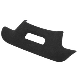 Fydun para Camaro Accessories - Cubierta de ion Deco para volante, cubierta inferior para volante, con orificio para Camaro 2016-2021 LHD (negro)