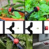 Tadipri 50 Adjustable Micro Drip Dripper Ground Anchor Garden Micro