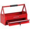 UNITEDPOWER Handy Tool Box With 1 Drawer，Portable Metal Tote Tray