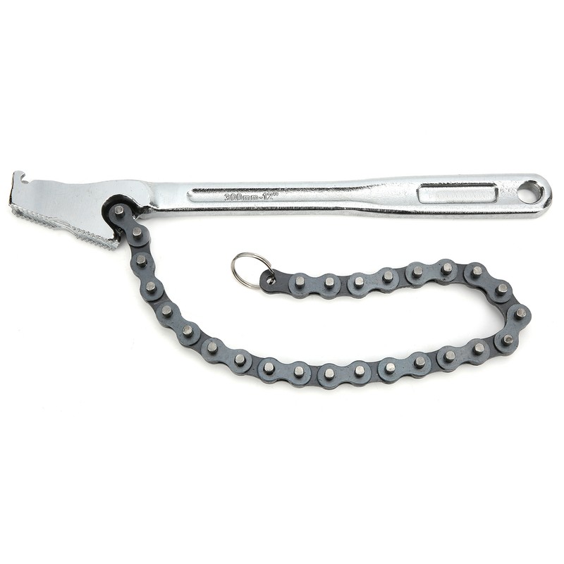 Chain Wrench High Hardness Surface Polished ChromePlated Chrome Vanadium Steel