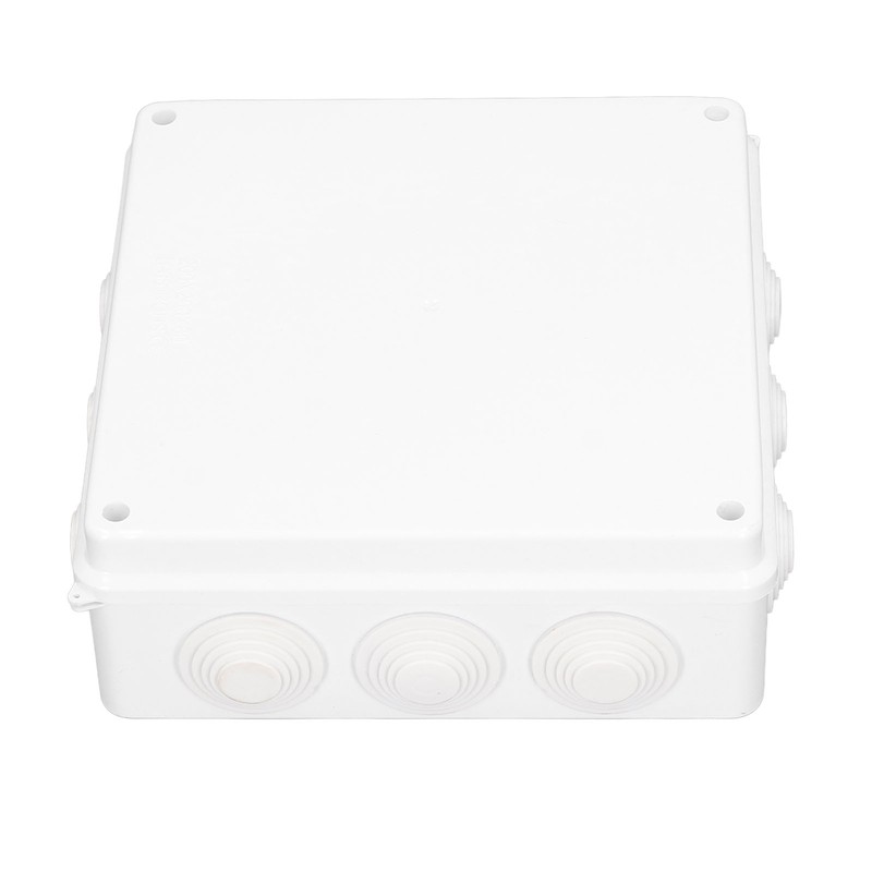 Electrical Junction Box 200x200x80mm IP65 Weatherproof Pre Drilled Electrical Enclosure