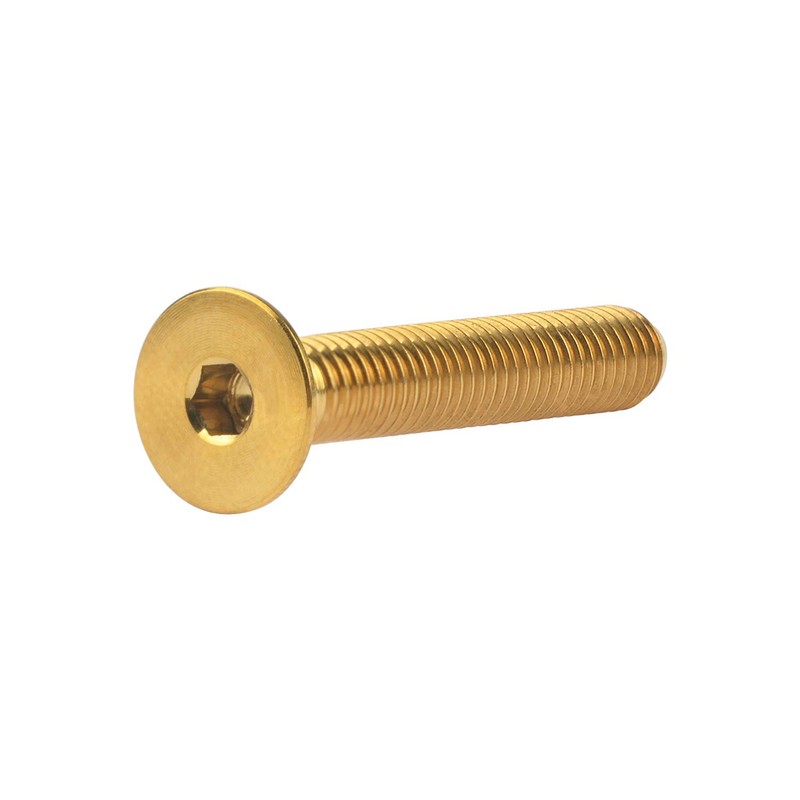 Wanyifa Titanium Ti M5x10 12 15 20 25mm Countersunk Flat
