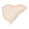 Mepilex Border Sacrum Foam Dressing Mepilex Border Sacrum 9-1/5 X