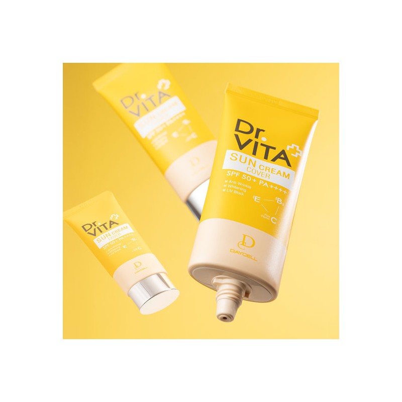 Daycell Dr. Vita Triple-Function Vitamin Sunscreen Cover 60g (SPF 50+