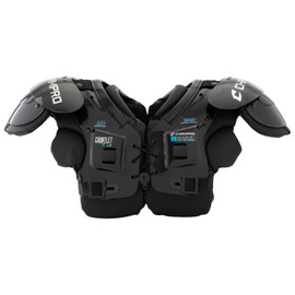 Champro NEW Champro Gauntlet I Youth Football Shoulder Pads - All Sizes - L, Black
