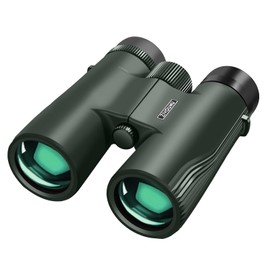 ZIYOUHU 10X42 HD Binoculars for Adults High Powered Binocular Telescope Durable & Clear BAK4 Prism FMC Lens,Bird Watching Binoculars for Camping Hiking Traveling Hunting (Green)