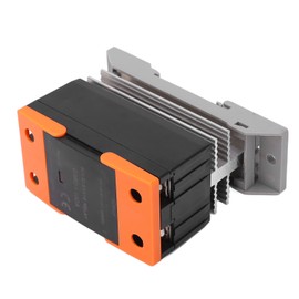 Small Solid State Relay DA Relay Module with Heat Sink DC 3‑32V Input AC 24‑480V Output