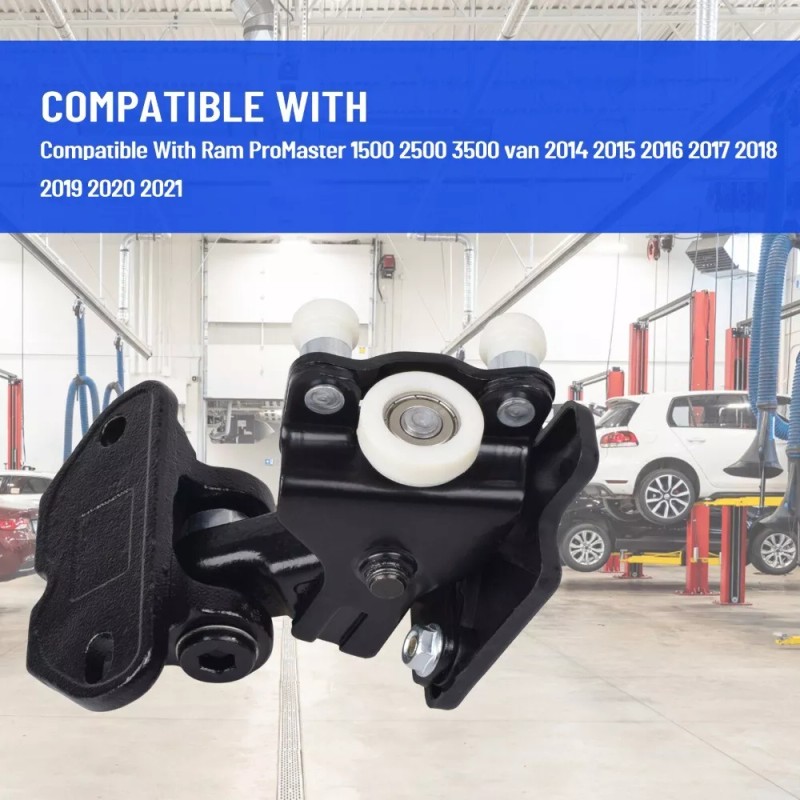 Feiteplus 68271843AA Right Sliding Door Roller For 2014-2022 Ram ProMaster