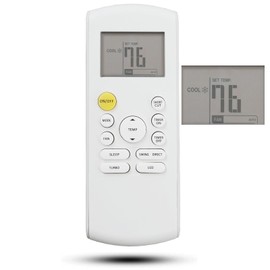 Replacement Remote Control Compatible for Midea MRCOOL FRIMEC Klimaire AC Air Conditioner RG57B1/BGE RG57B2/BGE RG57B/BGE RG57/BGE RG57A/BGE RG57A6/BGEF RG57A7/BGEF RG57A6/BGEFU1 RG57E1/BGEU1