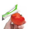 Progressive International Prep Solutions Stainless Steel, Dual-Sided Produce Peeler And