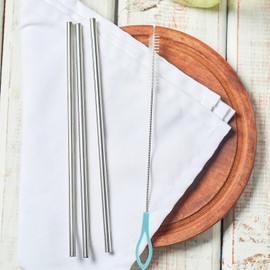 VANZACK Cepillos para Limpiar Pajitas Reutilizables 10 Piezas, Nylon Resistente, Tamaño Grande y Pequeño, Portátil para Uso Doméstico, Cepillo de Tubo Versátil para Limpieza de Pajillas