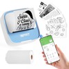 iDPRT Sticker Printer, Portable Thermal Printers Bluetooth Inkless Printer with