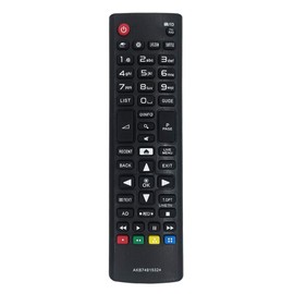 Replacement LG TV Remote Control for All LG LCD LED Smart TV - No Setup Required LG remote