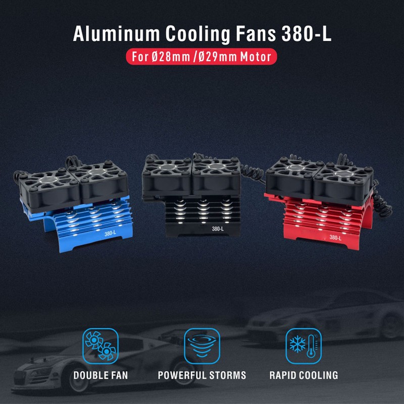 Brushless Motor Cooling Fan 8.4V 32000RPM Strong Heat Dissipation Brushless