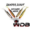 Wild Devil Baits Zander Scout Rubber Fish Shad Zander Bait