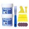 Drywall Patch Repair Kit with Scraper, 2 Pack Wall Spackle