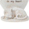 Widdle Gifts Cat Pet Memorial Heart Grave Ornament 11cm x